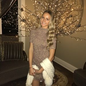 For Love & Lemons metallic dress